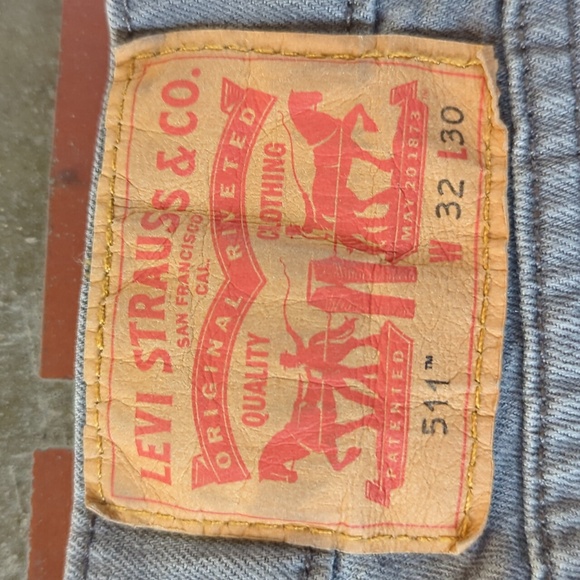 Levi's 511 jeans 32x30 grey - Picture 3 of 3